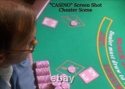 Casino Movie Professionally Framed, Poster & Poker Chip set, Replica Props NEW
