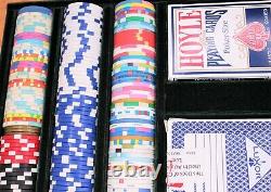 Casino Poker Chip Set Pechanga Bellagio Venetian & More Poker Cards in Box