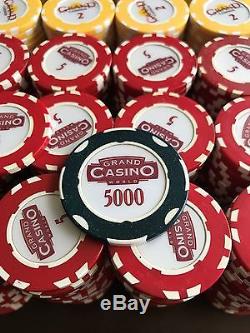 Casino Poker chip set with Paulson extra
