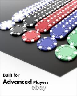 Casino-Quality 500PCS Poker Chip Set with Aluminum Case
