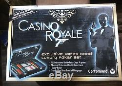 Casino Royale Cartamundi 007 Poker Set James Bond 007 NIB