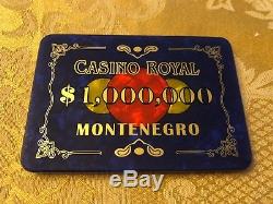 Casino Royale James Bond 007 Poker Plaques By Matsui. 20 Plaque Set! Wow
