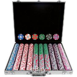 Chip Nexgen Pro Classic Style Poker Set Aluminum Case Poker Chip Set Silver
