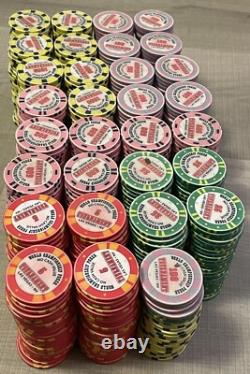 Chipco Poker Chips World Championship Poker Tournament Chips HIGH QUALITY