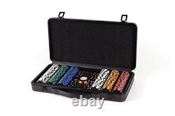 Clay Poker Chips Set by PLAYWUS Professional Poker Set with 300 Pcs 13 Gram B