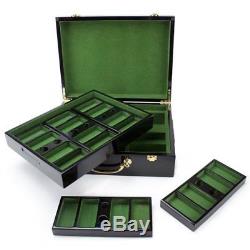 Claysmith Gaming 500-Count The Mint Poker Chip Set in Hi Gloss Case, 13.5gm