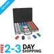 Complete 500 Chip Poker Set with Aluminum Case for Ultimate Gaming Experience