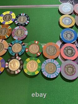 Complete Set Of 32 Different Chips Condado Plaza Casino Bud Jones Chips