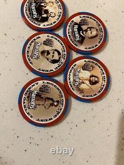 Complete set Of Collector Chips from Harrahs Casino