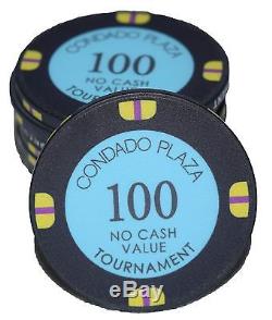Condado Plaza Chipco Poker Tournament Set 2340 Pieces with Chipco Racks