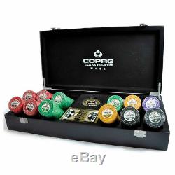 Copag Professional Quality Texas Hold'em Poker 300 Wooden Chips Set