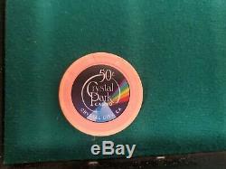 Crystal Park Casino (499 Pc) Used Poker Chips Set With Case