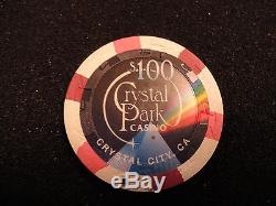 Crystal Park Casino Chip Set over 600 chips