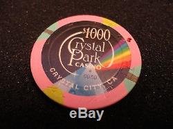 Crystal Park Casino Chip Set over 600 chips