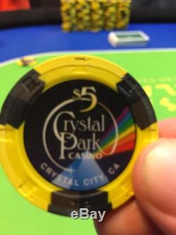 Crystal Park Casino Paulson Chip Set 1300+
