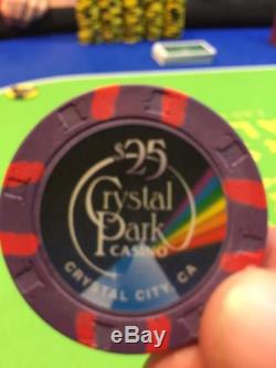 Crystal Park Casino Paulson Chip Set 1300+