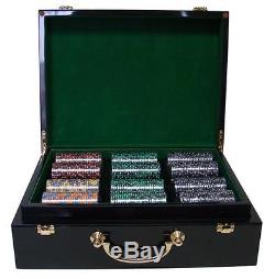 Custom 500 Ct Ace King Suited Chip Set Hi Gloss Case, BryBelly
