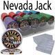 Custom Breakou 200 Ct Nevada Jack Chip Set Acrylic Tray