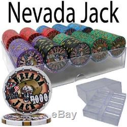 Custom Breakou 200 Ct Nevada Jack Chip Set Acrylic Tray
