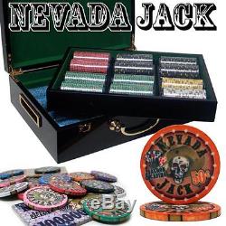 Custom Breakout 500 Ct Nevada Jack 10g Hi Gloss Chip Set