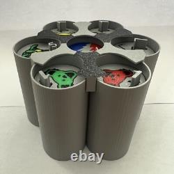 Custom Grateful Dead Poker Chip Set Of 140 Chips