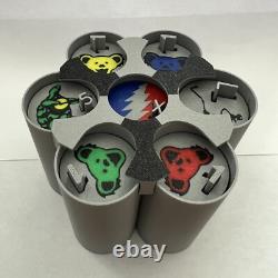Custom Grateful Dead Poker Chip Set Of 140 Chips