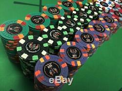 Custom Poker Chip Tournament Set Aria Inspired Md-50 Mold