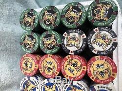 Custom Poker Club 10 Gram Ceramic Chips NEW (500 Pc Set)