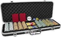 DA VINCI Monte Carlo Poker Club Poker Chip Set (500 chips)