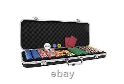 DA VINCI Unicorn All Clay Poker Chip Set with 500 Authentic Casino Weighted 9