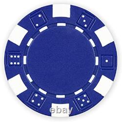 Da Vinci 500 Piece Executive 11.5 Gram Poker Chip Set with Case, 2 Decks of Plas