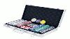 Da Vinci Premium 300 11 5 Gram Striped Poker Chip Set W3 Dealer Buttons 2 D