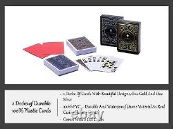 Deluxe 300 Poker Chips Set Poker Set 300 Chips, Shock Resistant Case, 2 Ton