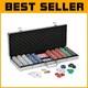 Deluxe 500-Count Poker Chip Set in Aluminum Case