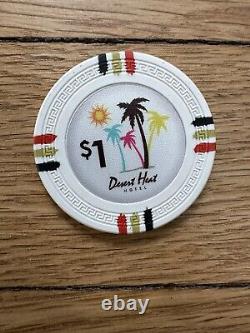 Desert Heat Poker Chips Set 680 Chips For. 25/. 50 &. 50/$1 Case Included