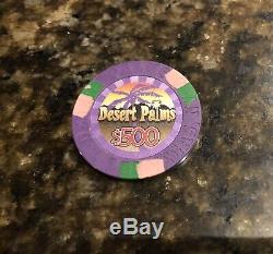 Desert Palms Poker Chips Tournament Set 993 Chips