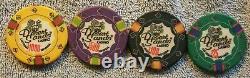 Desert Sands 250 10gram Ceramic Pokerchips, Set Of Copag Cards And Dealer Button