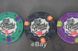 Desert Sands Casino 10 Gram Ceramic Poker Chips 500 set
