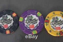 Desert Sands Casino 10 Gram Ceramic Poker Chips 500 set