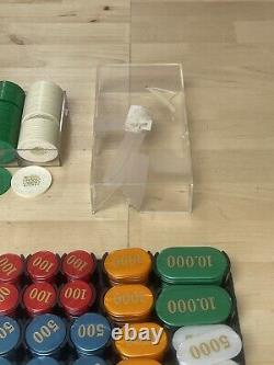 Didotto. Bakelite. Vintage Poker Chips. Plus bonus set bundle