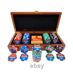 Donald J Trump 47 Commemorative Poker Chip Set