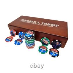 Donald J Trump 47 Commemorative Poker Chip Set