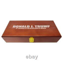 Donald J Trump 47 Commemorative Poker Chip Set