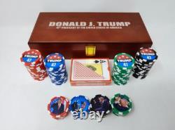 Donald J Trump 47 Commemorative Poker Chip Set