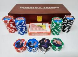 Donald J Trump 47 Commemorative Poker Chip Set
