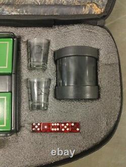 Ducks Unlimited Poker Set Gun / Rifle case Shot glasses Dice Cup etc