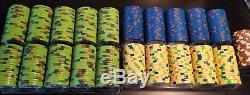 Dunes Casino Clay Poker Chip Set (450 chips)