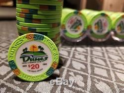 Dunes Casino Clay Poker Chip Set (950 pcs.)