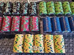Dunes Casino Clay Poker Chip Set (950 pcs.)