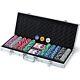 ECOTOUGE Poker Chip Set 500 with Case, Poker Set with 11.5 Gram Chips, Cards
